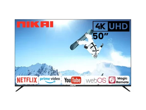 Nikai  NIK50MEU4STN Smart TV, LED, UHD, WebOS - 50 inch