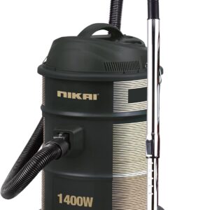 Nikai NVC990TX 17 Liter Drum Vacuum Cleaner, Blower Function, Low-Noise Level, Dust Full Indicator, Metal Telescopic Tube