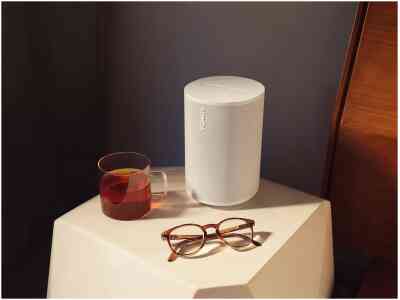 Sonos Era 100 - Smart Speaker with WiFi, Bluetooth, compatible with Amazon Alexa - White