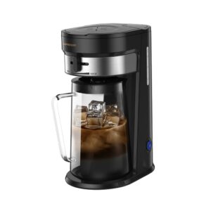 LePresso LPCFFM0005-BK Cold Brew Machine Ice Coffee & Tea - Black