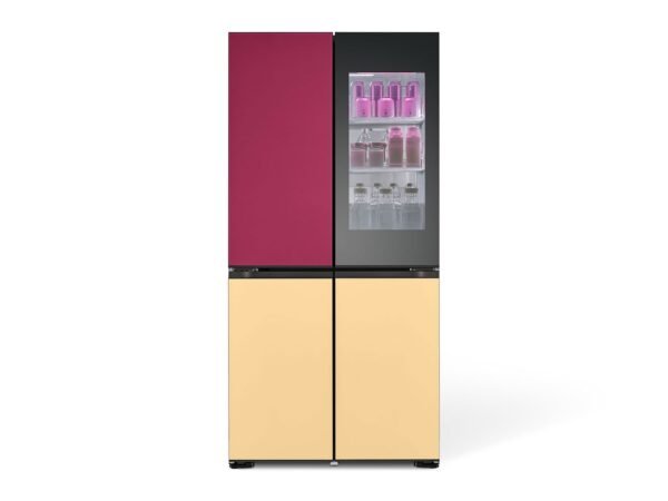 LG GR-A34FDMKJ French Door Fridge MoodUP®, LED Doors, InstaView, Smart control with LG ThinQ®