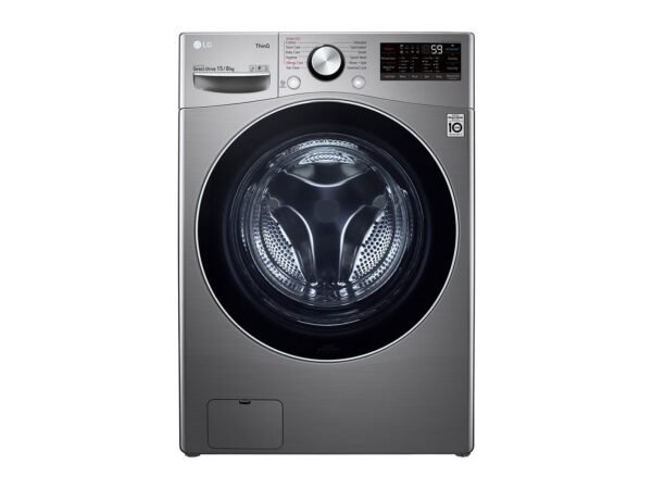 LG F15L9DGD Washing Machine with Dryer, 15/8kg, AI DD