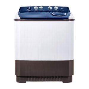 LG P1461RWN5L 10kg Twin Tub Washing Machine, Roller Jet, White