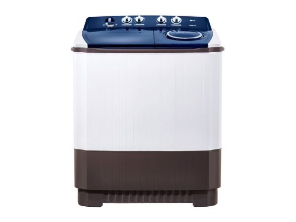 LG P1461RWN5L 10kg Twin Tub Washing Machine, Roller Jet, White
