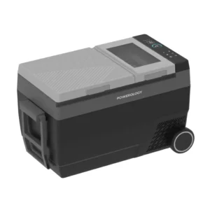 Powerology P90CARFRZ Portable Outdoor Fridge & Ice Maker - Black