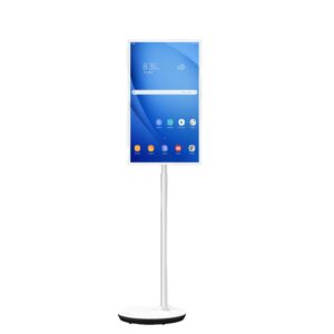 Powerology PFHD32TWH FHD Android 32" Tablet with Stand and Built-in Battery 4+128GB - White
