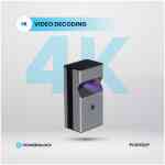 Powerology PUSHDLP 4K Ultra Short Throw DLP Projector 2+16GB