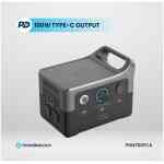 Powerology PGN700FCA 120000mAh 700W Smart Power Generator Direct AC Re-Charge - 80% IN 1 Hour