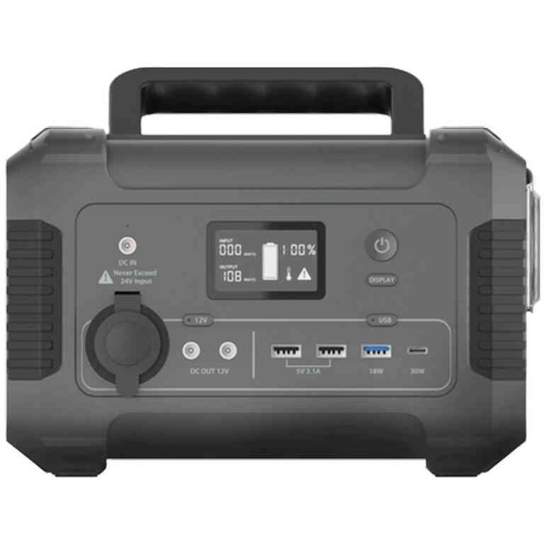 Powerology PPBCHA08 62500mAh Power Generator 200W Pure Sine-Wave Output