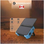 Powerology PPBCHA30 600W 192000mAh Portable Generator Integrated Solar Panel