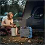 Powerology PPBCHA30 600W 192000mAh Portable Generator Integrated Solar Panel