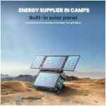 Powerology PPBCHA38 76800mAh 300W Portable Generator Integrated Solar Panel