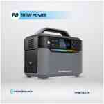 Powerology PPBCHA39 120000mAh 600W Dual AC Socket Power Generator