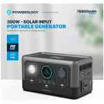 Powerology PPBCHA40 76800mAh 300W Solar Input Portable Generator