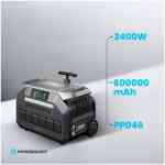 Powerology PPBCHA46 Solar Input Portable Generator