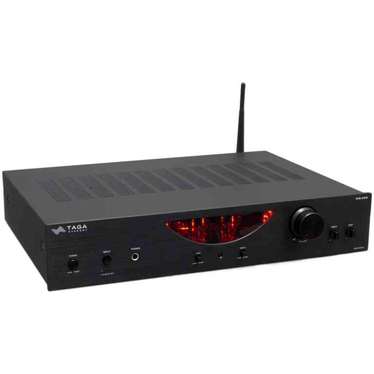 TAGA HTA-600B Hybrid Amplifier 2×30W DAC Bluetooth Black