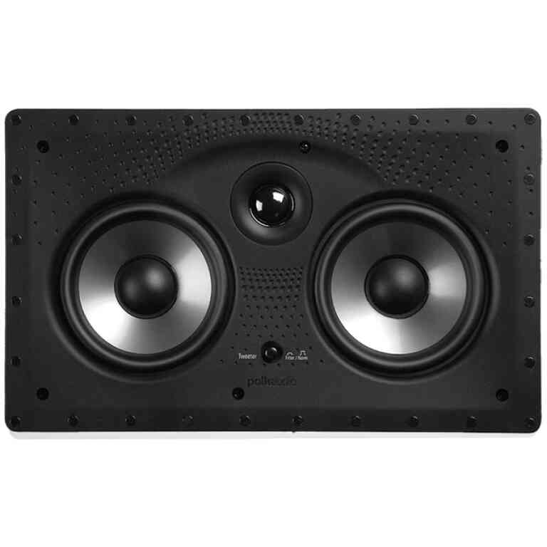 Polk Audio 255CRT In Wall LCR Speaker for Immersive Sound Setup