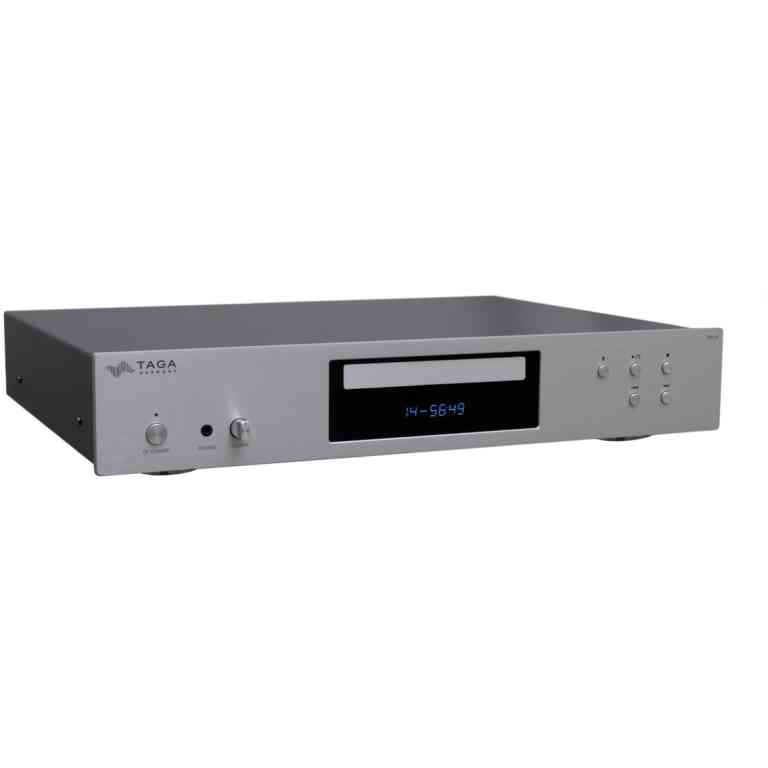 TAGA TCD-50 CD Player ESS ES9018 DAC Black High-Fidelity Source