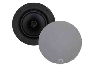 TAGA TCW-390R 203mm 150W In-Ceiling Speakers Pair - White TAGA TCW-390R 203mm 150W In-Ceiling Speakers Pair - White