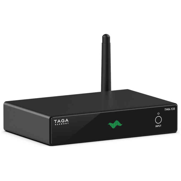TAGA Harmony TWA-10B Wireless Audio Adapter ESS DAC Black