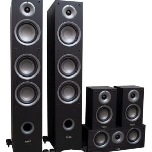 TAGA TAV-507F TAV-C TAV-S 5.0 Speaker Set Compact Black