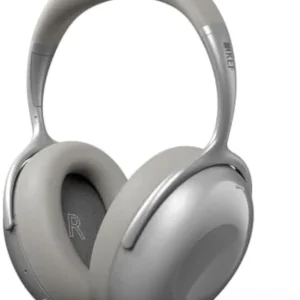 KEF Mu7 Wireless Noise Cancelling Headphones Small, Silver Grey | Hi-Res Bluetooth Over-Ear Audio