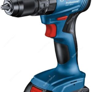 Bosch GSB 185 18V Professional Hammer Drill - Brushless Motor, 13mm Chuck, 2x 2.0Ah Batteries, Briefcase