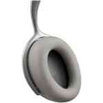 KEF Mu7 Wireless Noise Cancelling Headphones Small, Silver Grey | Hi-Res Bluetooth Over-Ear Audio