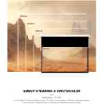 VIVIDSTORM VPCLW120H 120 inch Phantom Ceiling White Projector Screen