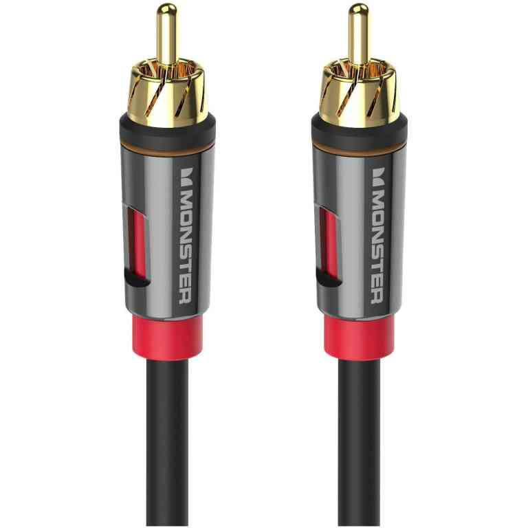 Monster WW DCX SW Coaxial Subwoofer Cable 6ft 75 Ohm