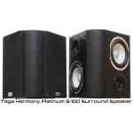 TAGA PLATINUM S-100 v.4 Bipolar Speakers Dual Tweeter Pair - Black