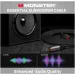 Monster ME SWC Subwoofer Cable RCA 3.0m Essentials