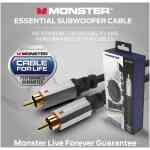 Monster ME SWC Subwoofer Cable RCA 3.0m Essentials