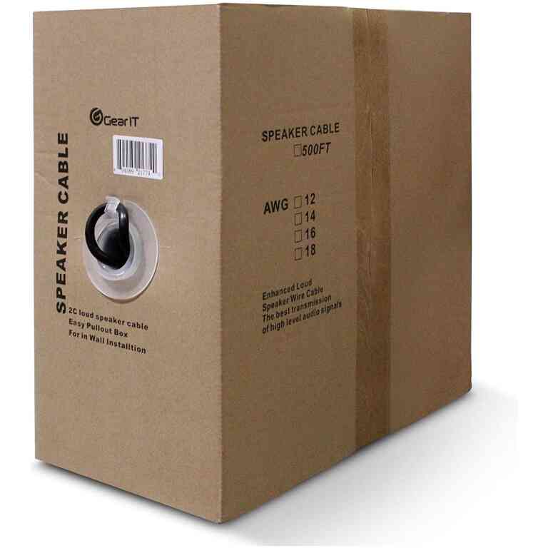 Austere 5S-14-2CSP Speaker Cable 14AWG 2C 500ft CL3 Rated