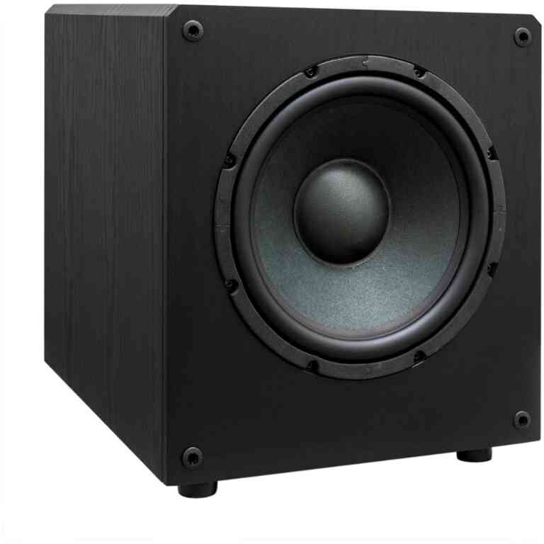 TAGA TSW-90 v.4 Subwoofer 10" 95W Compact - Black/Wenge
