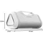 Monster 2MNSK0928W0L2 Blaster Speaker 3.0 120W White IPX5