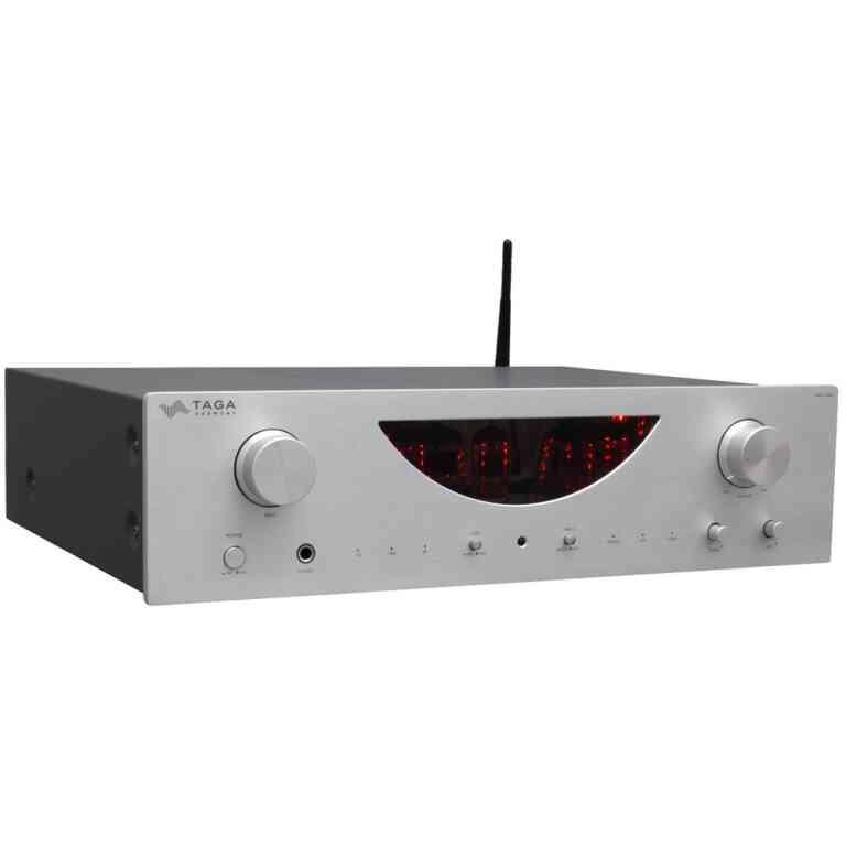 TAGA HTA-1000B Hybrid Amplifier 2×105W DAC Bluetooth Silver