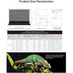 VIVIDSTORM VWSDSTUST100H 100 inch S PRO Floor Rising Projector Screen