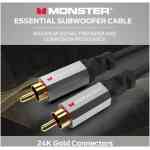 Monster ME SWC Subwoofer Cable RCA 3.0m Essentials