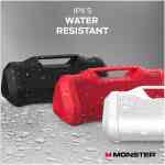 Monster 2MNSK0928R0L2 Blaster Speaker 3.0 120W Red IPX5