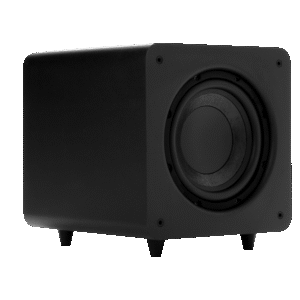 Polk Audio PSW111BK Powered 8 inch Compact Subwoofer for Home Theater