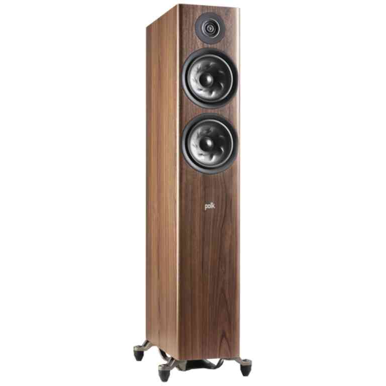 Polk Audio Reserve R600 Premium Floorstanding Tower Speakers Pair - Brown
