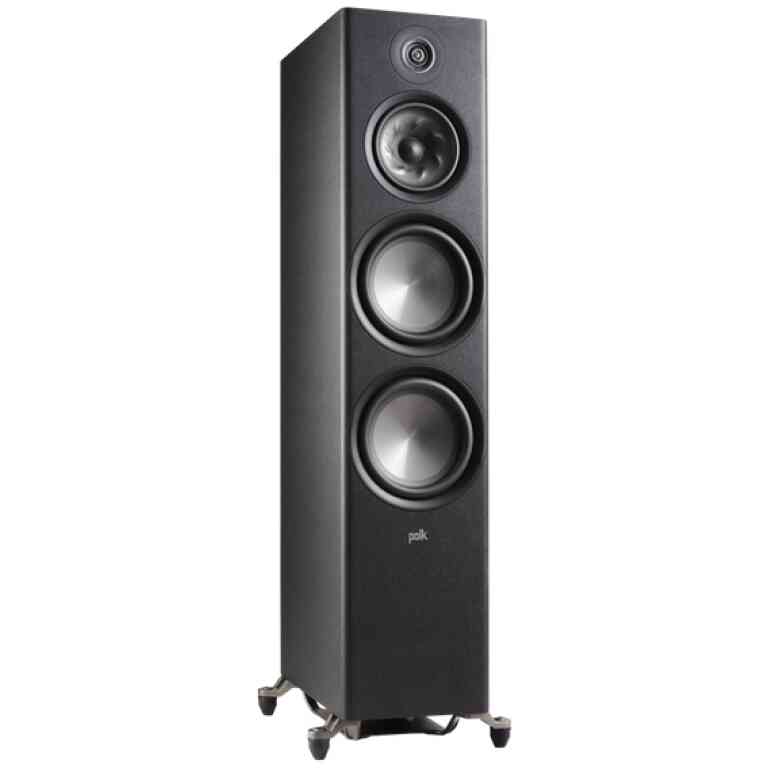 Polk Audio Reserve R700 Premium Large Floorstanding Tower Speakers Pair - Black