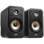 Polk Audio SIGS20ELBK Signature Elite ES20 High Quality Bookshelf Speakers Pair - Black