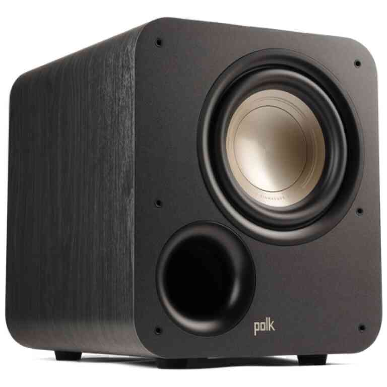 Polk Audio SIGS08SUBELBK Signature Elite ES8 8 inch Subwoofer - Black