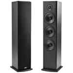 Polk Audio T50 Premium Floorstanding Tower Speakers Pair - Black