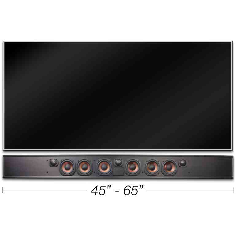 TruAudio SB-CUSTOM-SC Custom Soundbar Designed for Home Cinema