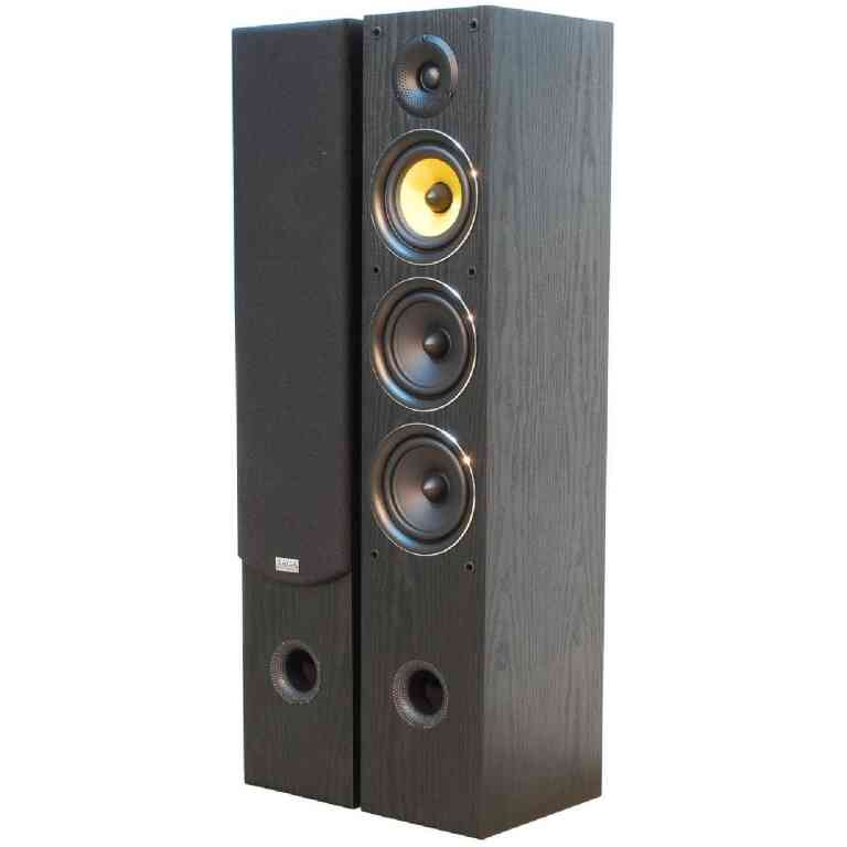 TAGA TAV-506F V.2  3-Way Floorstanding Speakers Pair - Vinyl Black
