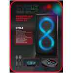 Monster MS22138 Cycle PartySpeaker 80W Black RGB IPX5