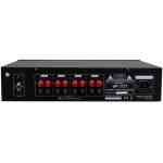 TAGA TA-600 MULTI CI Amplifier 4-Zone 2×30W USB Mixer Black